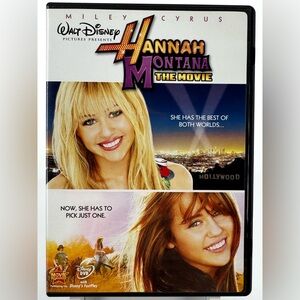 Hannah Montana The Movie on DVD.